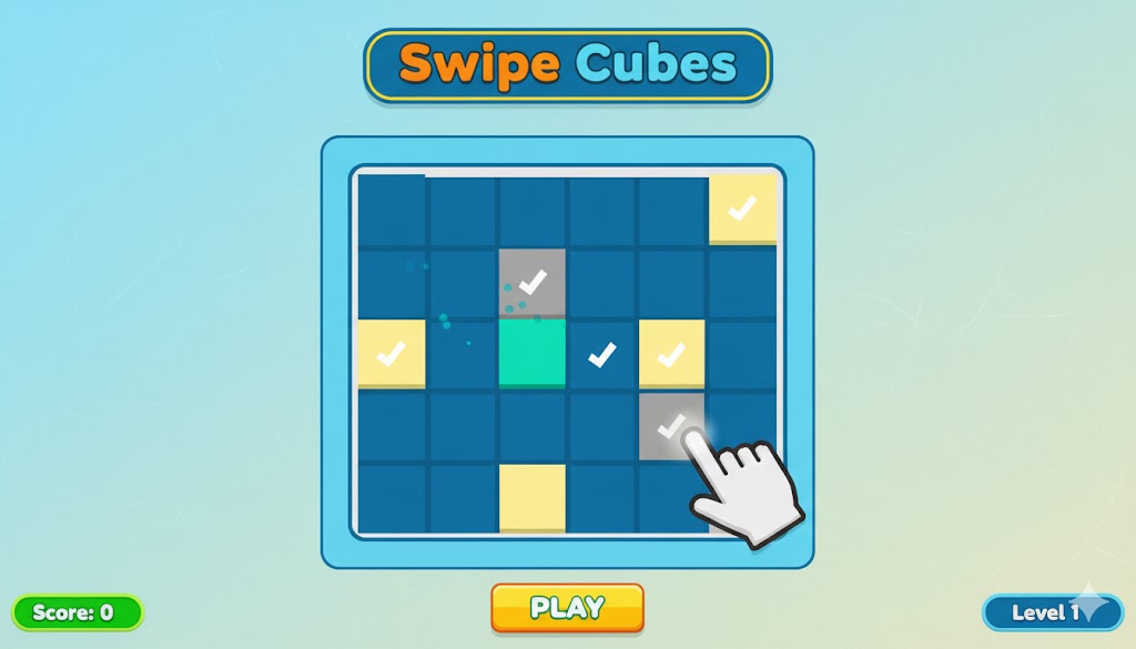 Swipe Cubes