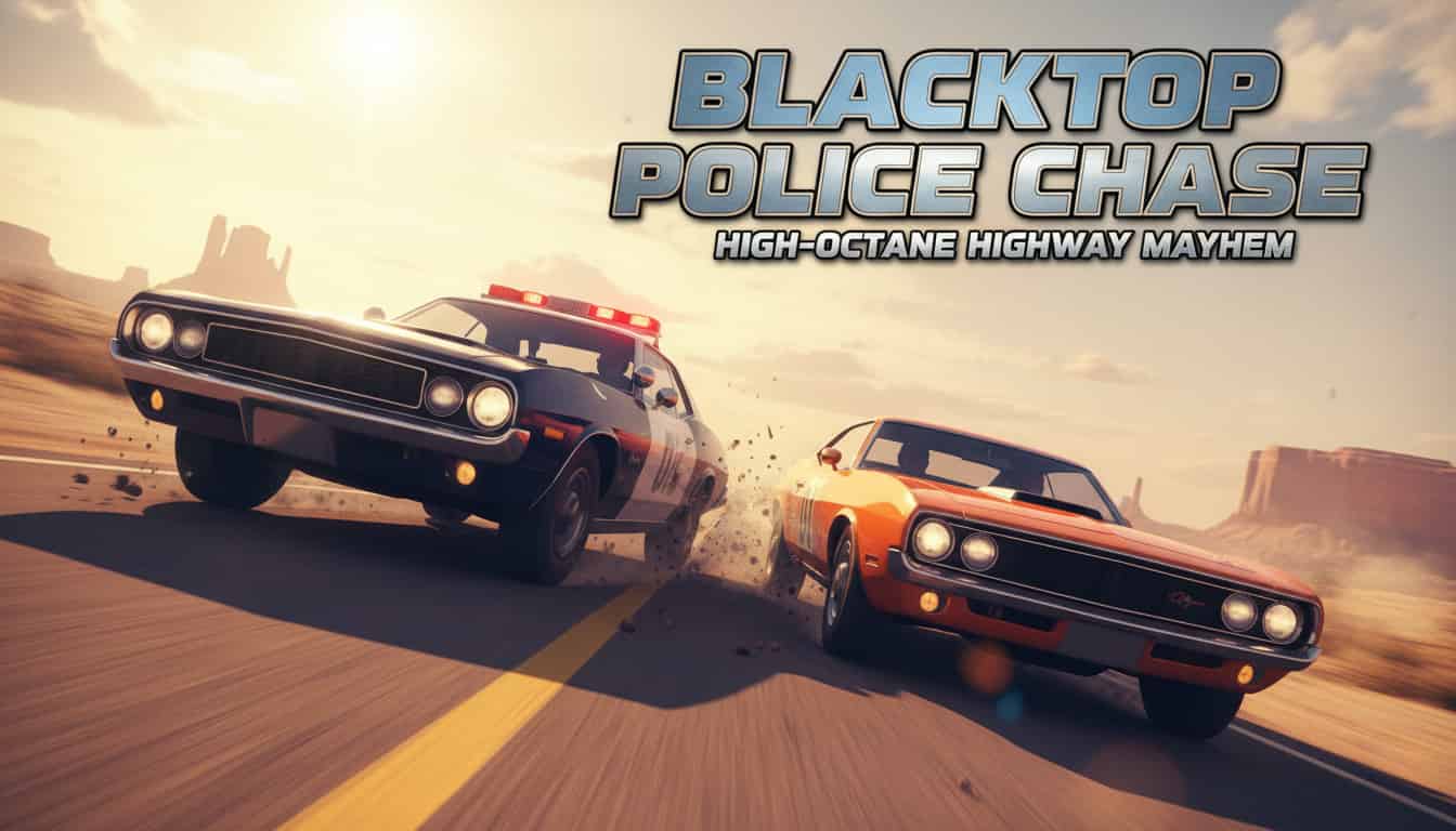 Blacktop Police Chase