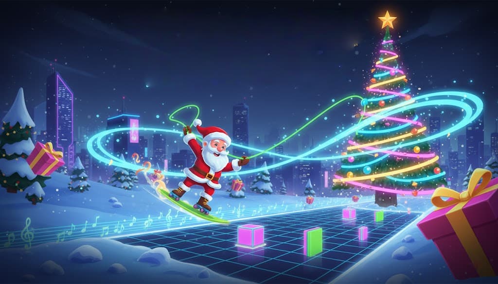 Music Surf Christmas