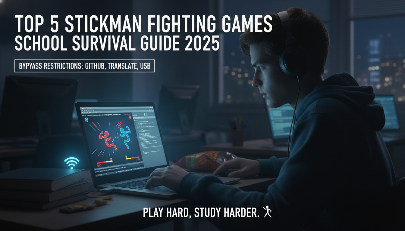 Top 5 Stickman Fighting Games to Play at School (2025)