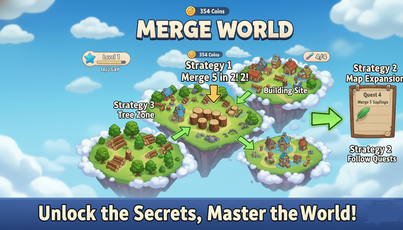 [Must-Read for Newbies] The Ultimate Merge World Beginner's Guide: Stop Mindlessly Merging 3!