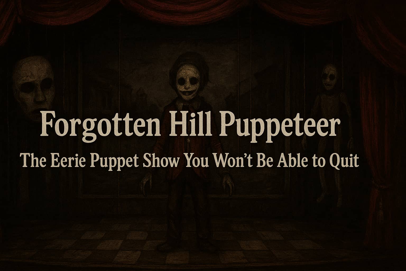 "Forgotten Hill Puppeteer": The Eerie Puppet Show You Won't Be Able to Quit
