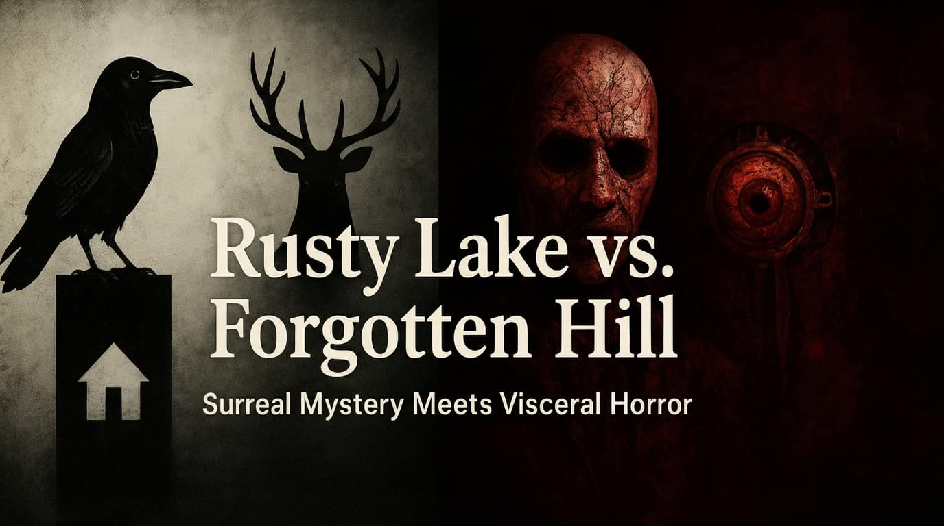 Rusty Lake vs. Forgotten Hill: Surreal Mystery Meets Visceral Horror