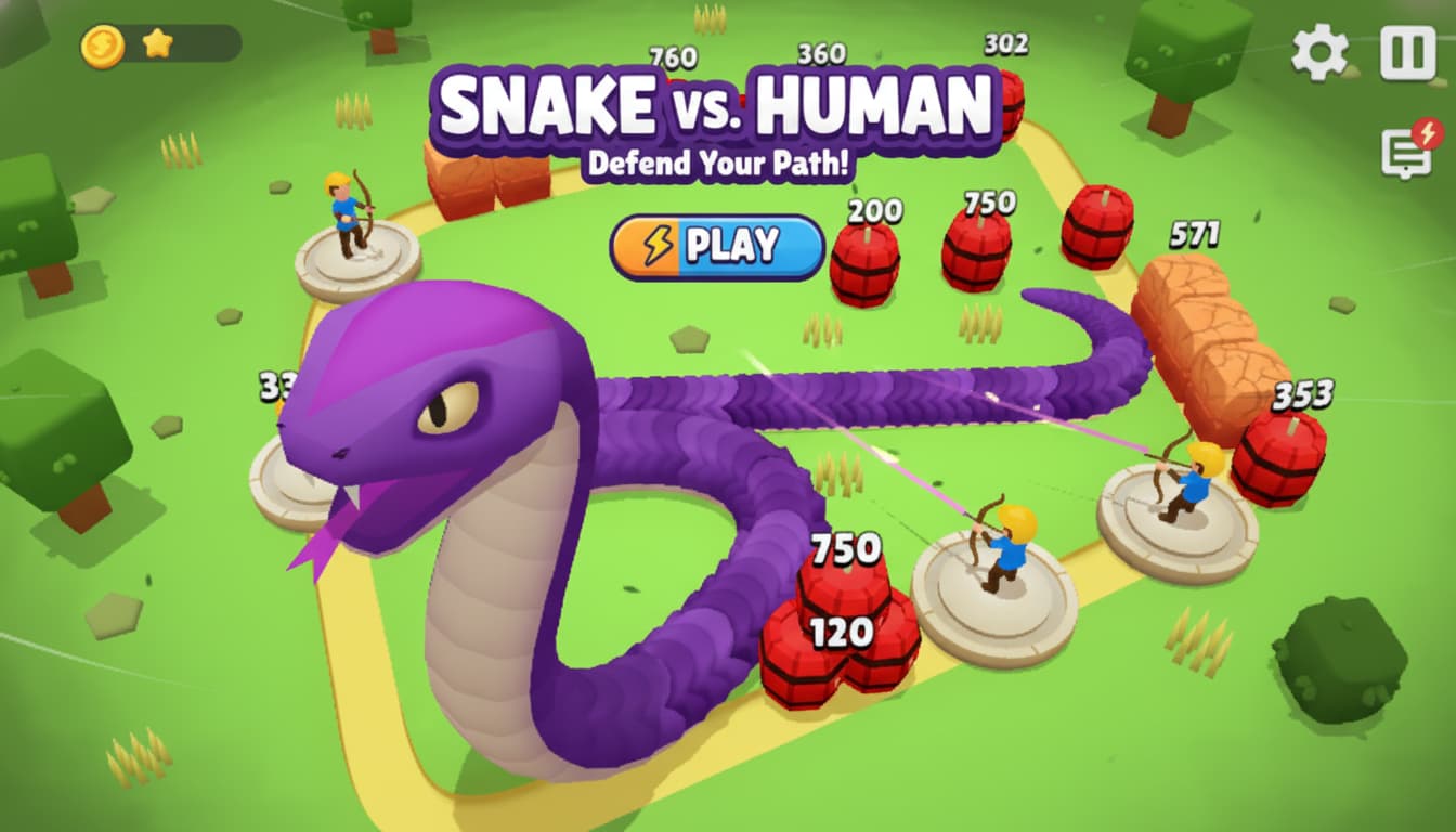 Snake Vs Human