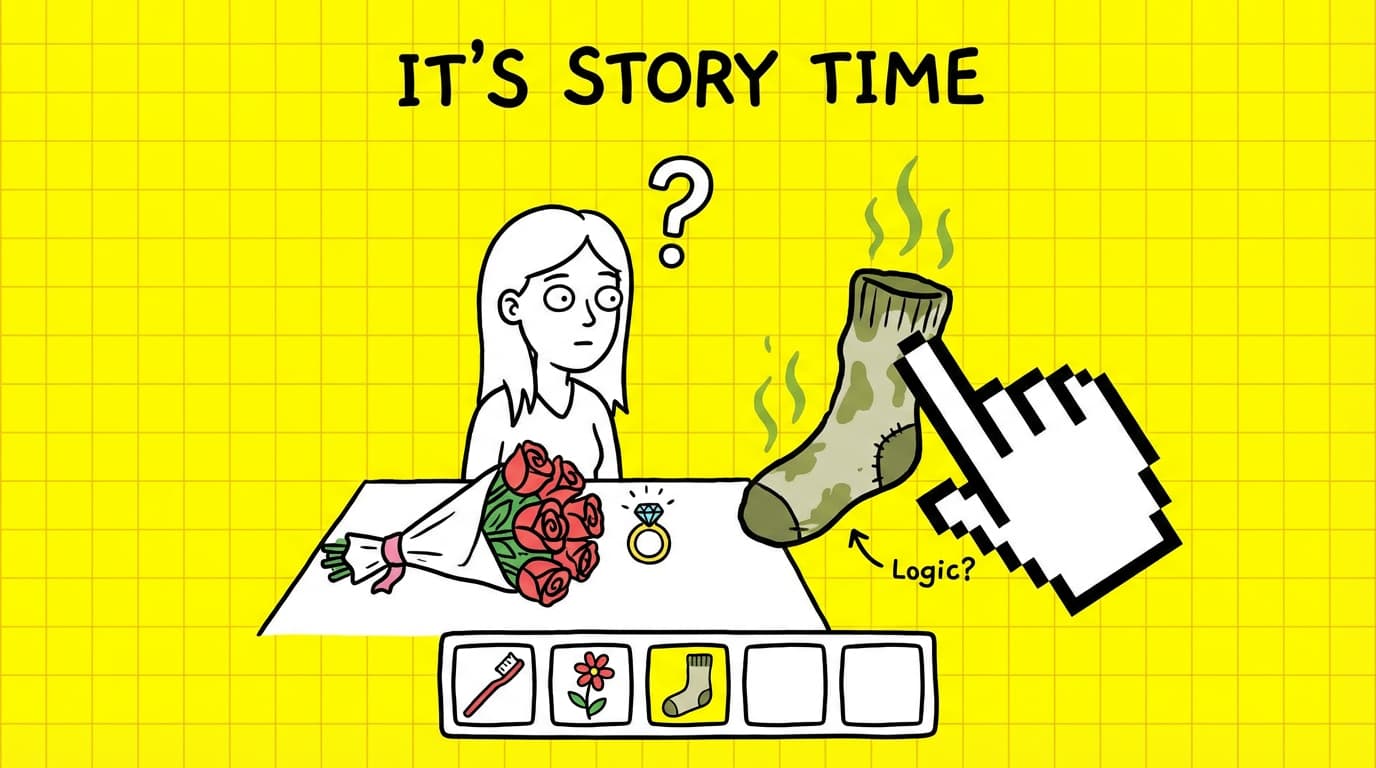 It’s Story Time: The Quirky Browser Game That Turns Daily Life into a Puzzle