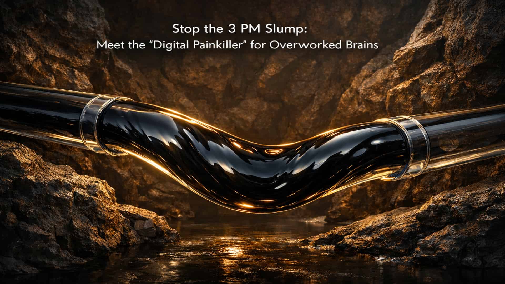 Stop the 3 PM Slump: Meet the "Digital Painkiller" for Overworked Brains