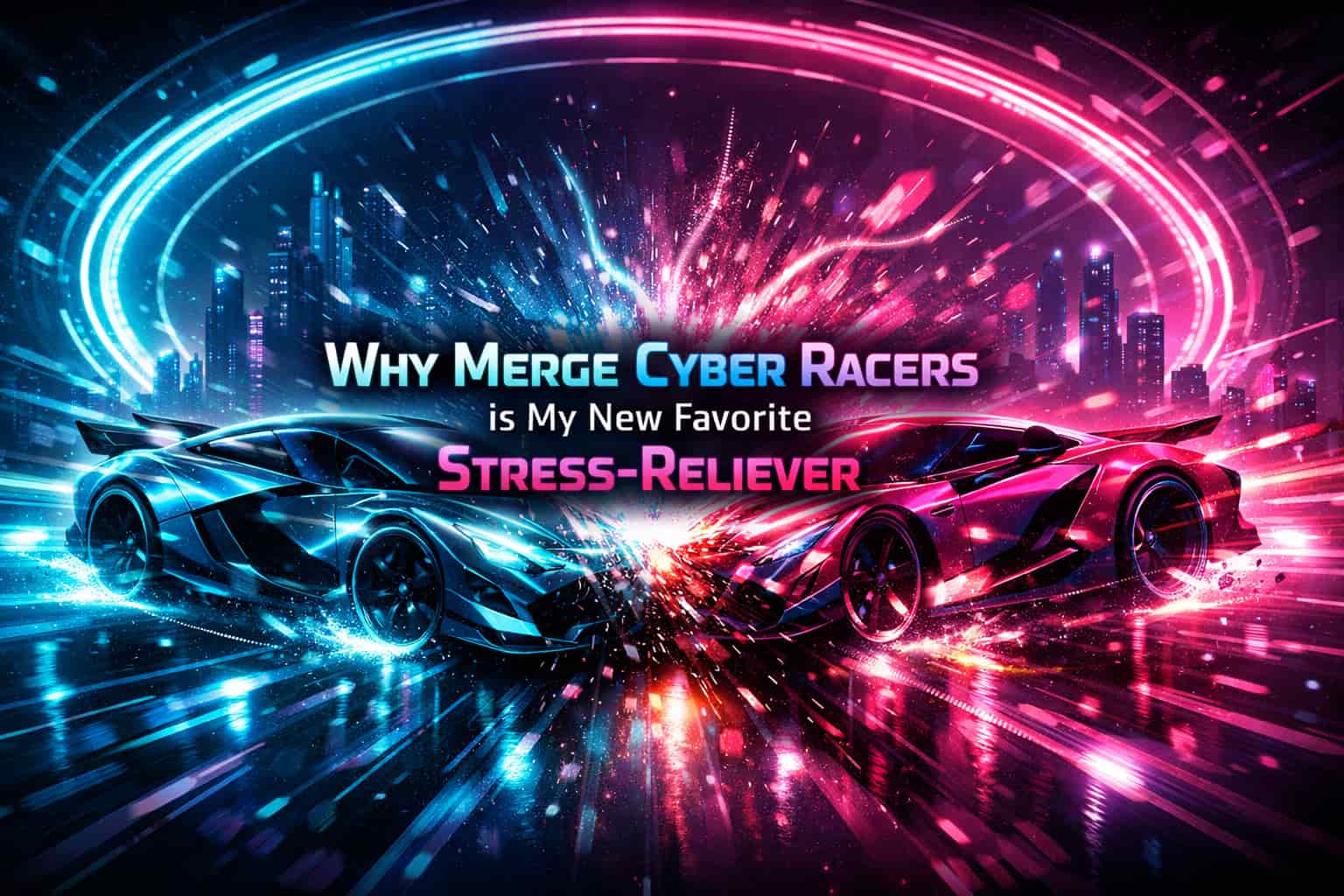 Why Merge Cyber Racersis My New Favorite Stress-Reliever